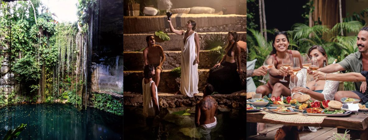 Cenote and temazcal experiences