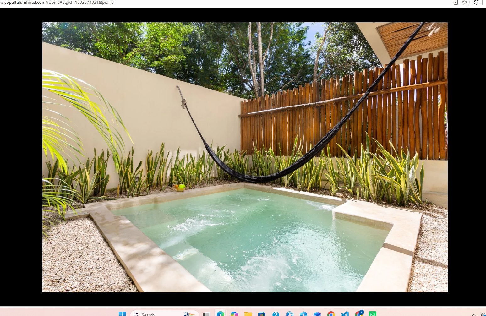 Studio Jungle Private Pool — Copal Tulum