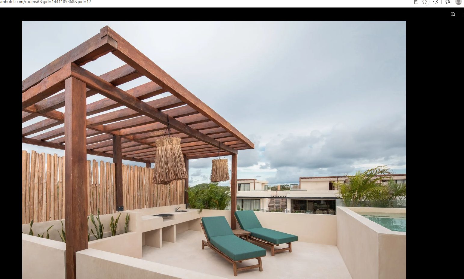 One Bedroom Rooftop Private Pool — Copal Tulum