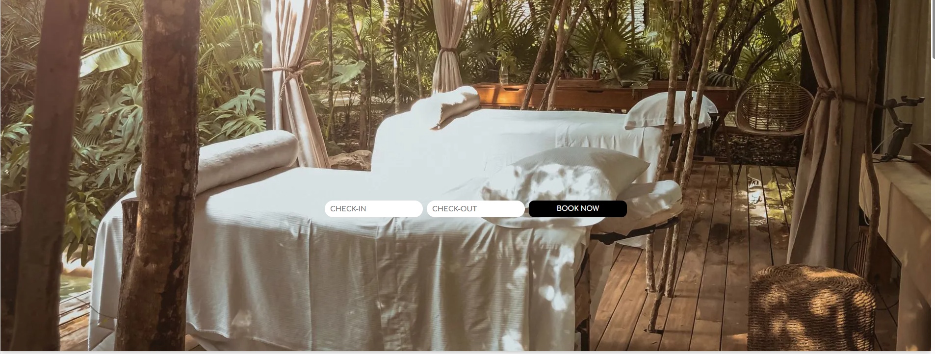 Jungle spa cabana
